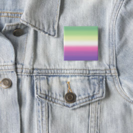 Chapa Cuadrada Bandera de Orgullo Gradient Genderfae
