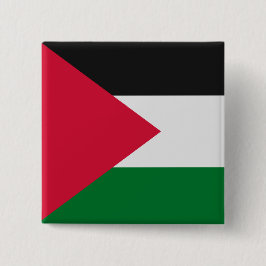 Chapa Cuadrada Bandera de Palestina