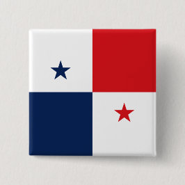 Chapa Cuadrada Bandera de Panamá