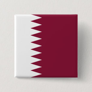Chapa Cuadrada Bandera de Qatar