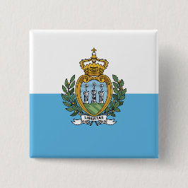 Chapa Cuadrada Bandera de San Marino