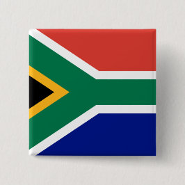 Chapa Cuadrada Bandera de Sudáfrica