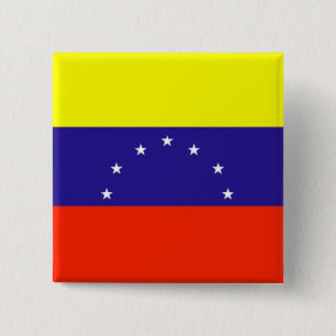 Chapa Cuadrada Bandera de Venezuela