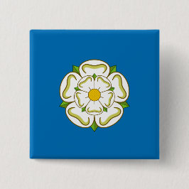 Chapa Cuadrada Bandera de Yorkshire (condado de Inglés)