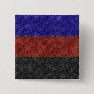 Chapa Cuadrada Bandera del dril de algodón de Polyamory