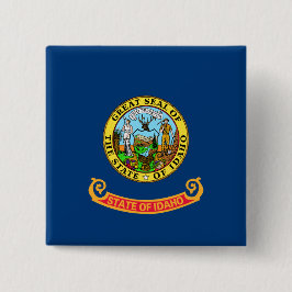 Chapa Cuadrada Bandera del estado de Idaho