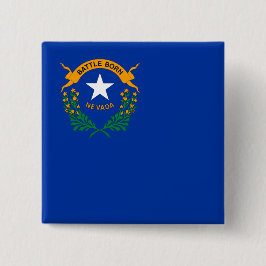 Chapa Cuadrada Bandera del estado de Nevada