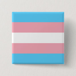 Chapa Cuadrada Bandera del Orgullo Trans (Orgullo Transgénero)