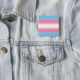 Chapa Cuadrada Bandera del Orgullo Transgénero Gradiente - Bander