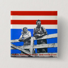 Chapa Cuadrada Bandera estadounidense fotos antiguas de Estados U