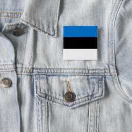 Chapa Cuadrada Bandera estonia