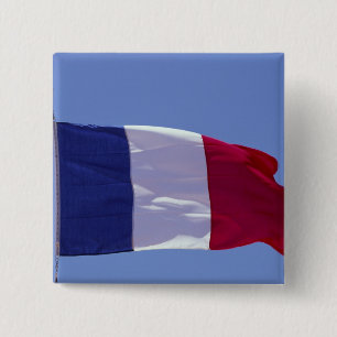 Chapa Cuadrada bandera francesa