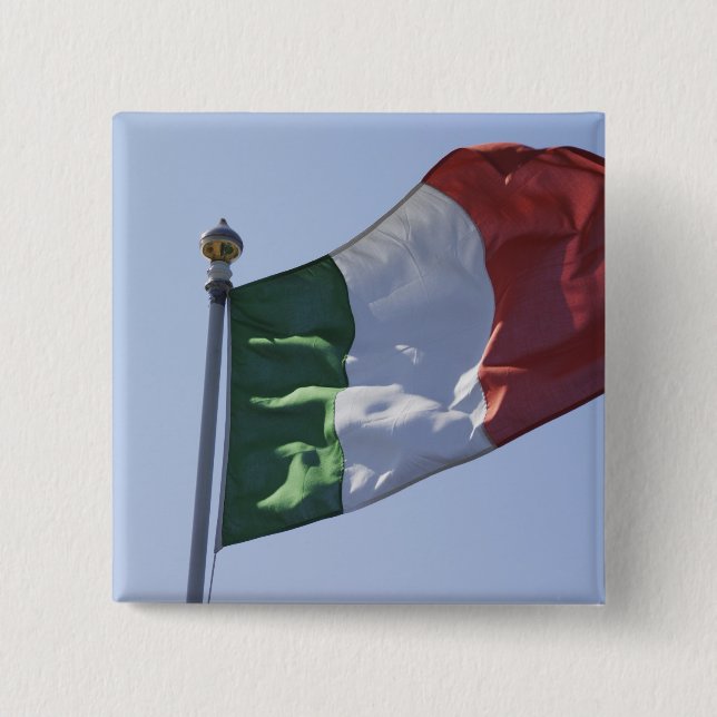 Chapa Cuadrada Bandera irlandesa (Anverso)