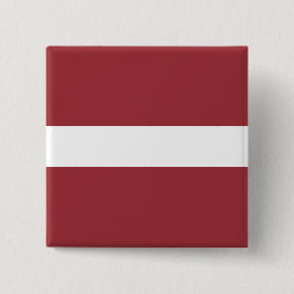 Chapa Cuadrada Bandera letona (Letonia)