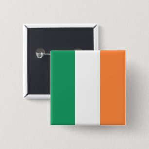Chapa Cuadrada Bandera Nacional de Irlanda, Estandarte irlandés, 