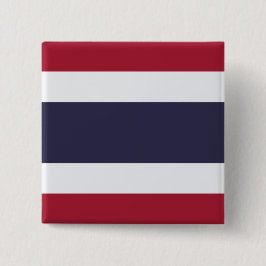 Chapa Cuadrada Bandera tailandesa (Tailandia)