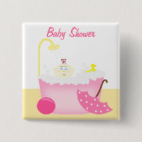 Bañera súbita Bebé Rosa Niña Ducha Pin