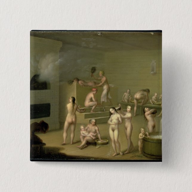 Chapa Cuadrada Baño ruso, 1825 (Anverso)