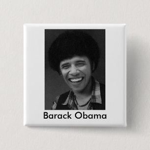 Chapa Cuadrada Barack Obama