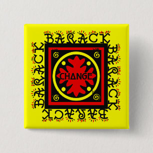 CHAPA CUADRADA BARACK PARA EL PIN DEL CAMBIO