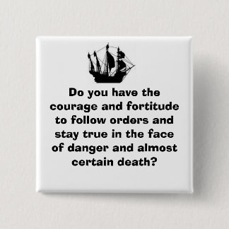 Chapa Cuadrada Barco pirata