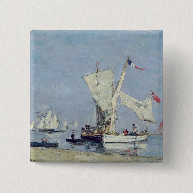 Chapa Cuadrada Barcos de navegación, c.1869 (Anverso)