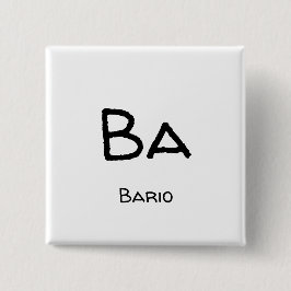 Chapa Cuadrada bario ba