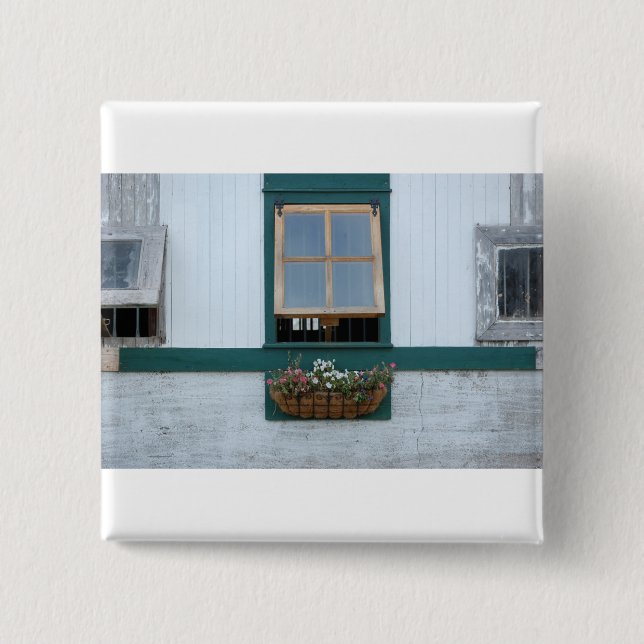 Chapa Cuadrada Barn-Ventana (Anverso)