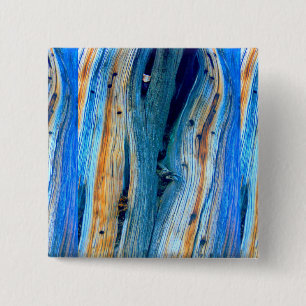 Chapa Cuadrada barnboard azul meteorizado