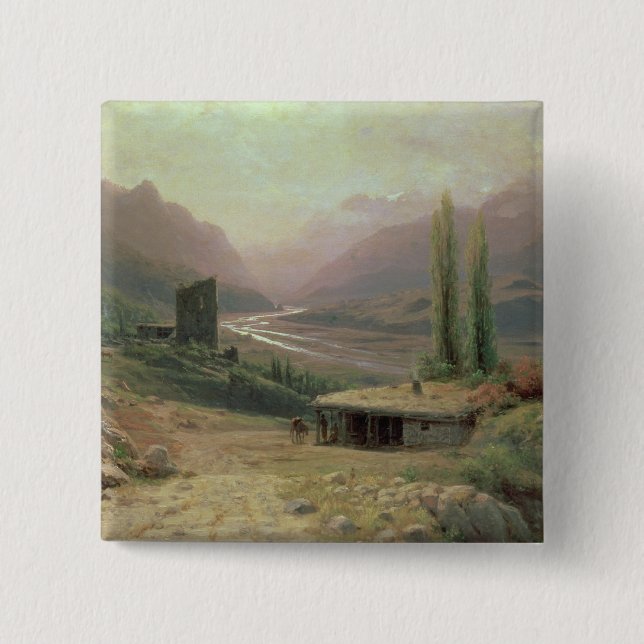 Chapa Cuadrada Barranco caucásico, 1893 (Anverso)