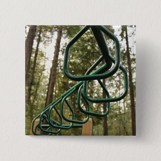 Chapa Cuadrada Barras de mono (Anverso)