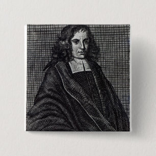 Chapa Cuadrada Baruch de Spinoza