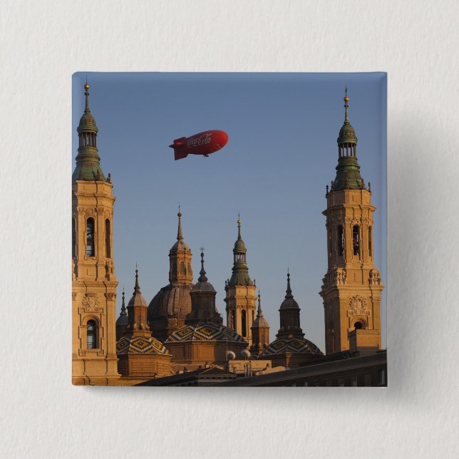 Chapa Cuadrada Basílica de Nuestra Señora de Pilar (Anverso)