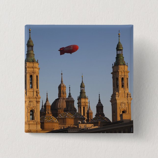 Chapa Cuadrada Basílica de Nuestra Señora del Pilar (Anverso)