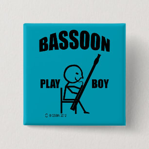 Chapa Cuadrada Bassoon Play Boy