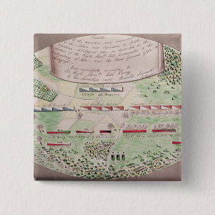 Chapa Cuadrada Batalla de Camden, 1780