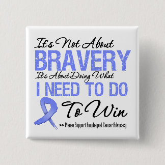 Chapa Cuadrada Batalla de cáncer esofágico