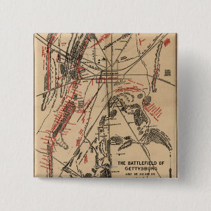 Chapa Cuadrada Batalla de Gettysburg 2
