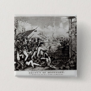 Chapa Cuadrada Batalla de Monterey