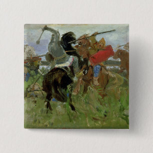 Chapa Cuadrada Batalla entre el Scythians y