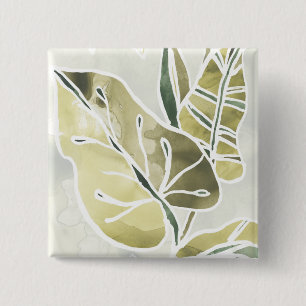 Chapa Cuadrada Batik Leaves
