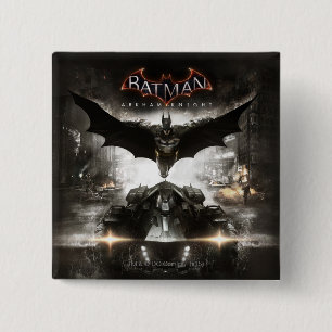 Chapa Cuadrada Batman Arkham Knight Key Art