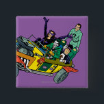 Chapa Cuadrada Batman Villains En Jokermobile<br><div class="desc">Batman TV Series (1966)</div>