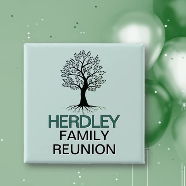 Chapa Cuadrada Beautiful Family tree Family Reunion  (Subido por el creador)