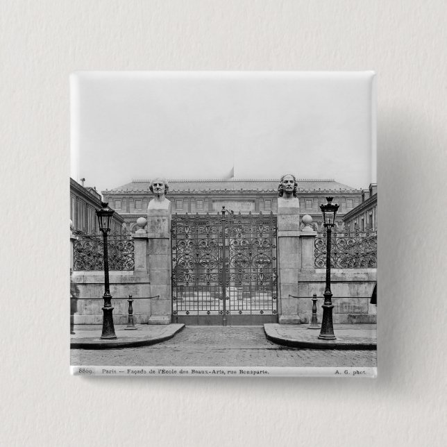 Chapa Cuadrada Beaux-Artes del DES de Ecole Nationale Superieure (Anverso)