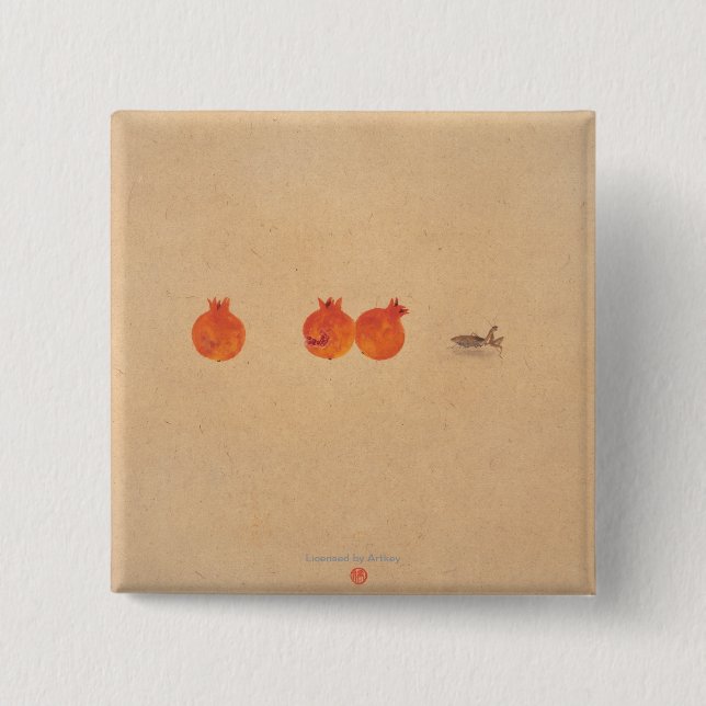 Chapa Cuadrada Bebidas espirituosas en el cielo y la serie No.5 (Anverso)