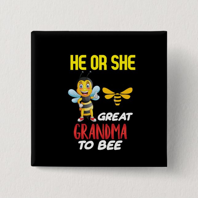 Chapa Cuadrada Beekeeper Art Great Grandma To Aee (Anverso)