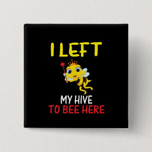 Chapa Cuadrada Beekeeper Art My Hive To Abe Here