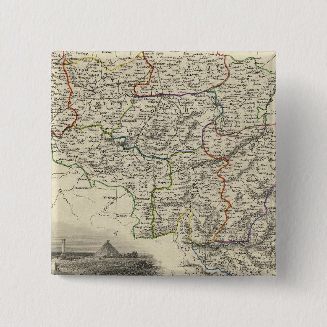 Chapa Cuadrada Bélgica 3 (Anverso)