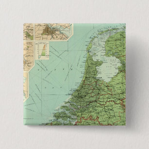 Chapa Cuadrada Bélgica y Holanda